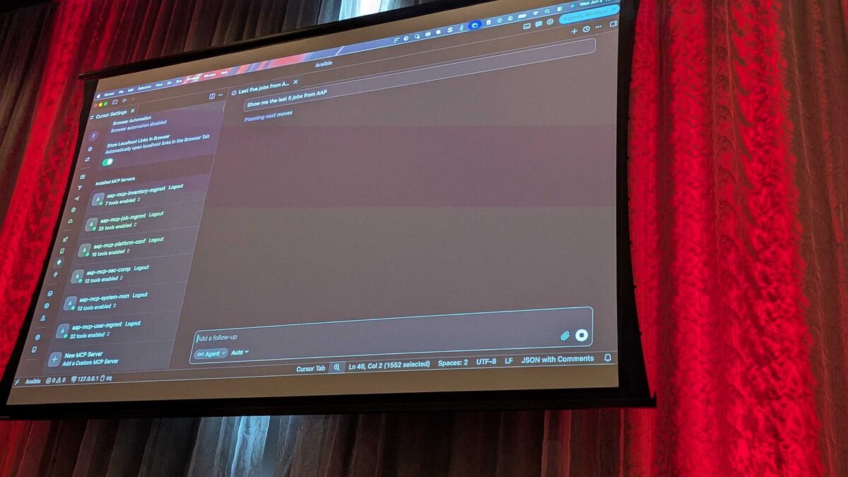 AAP MCP Platform Configuration Tool Set: Settings and Credentials via AI