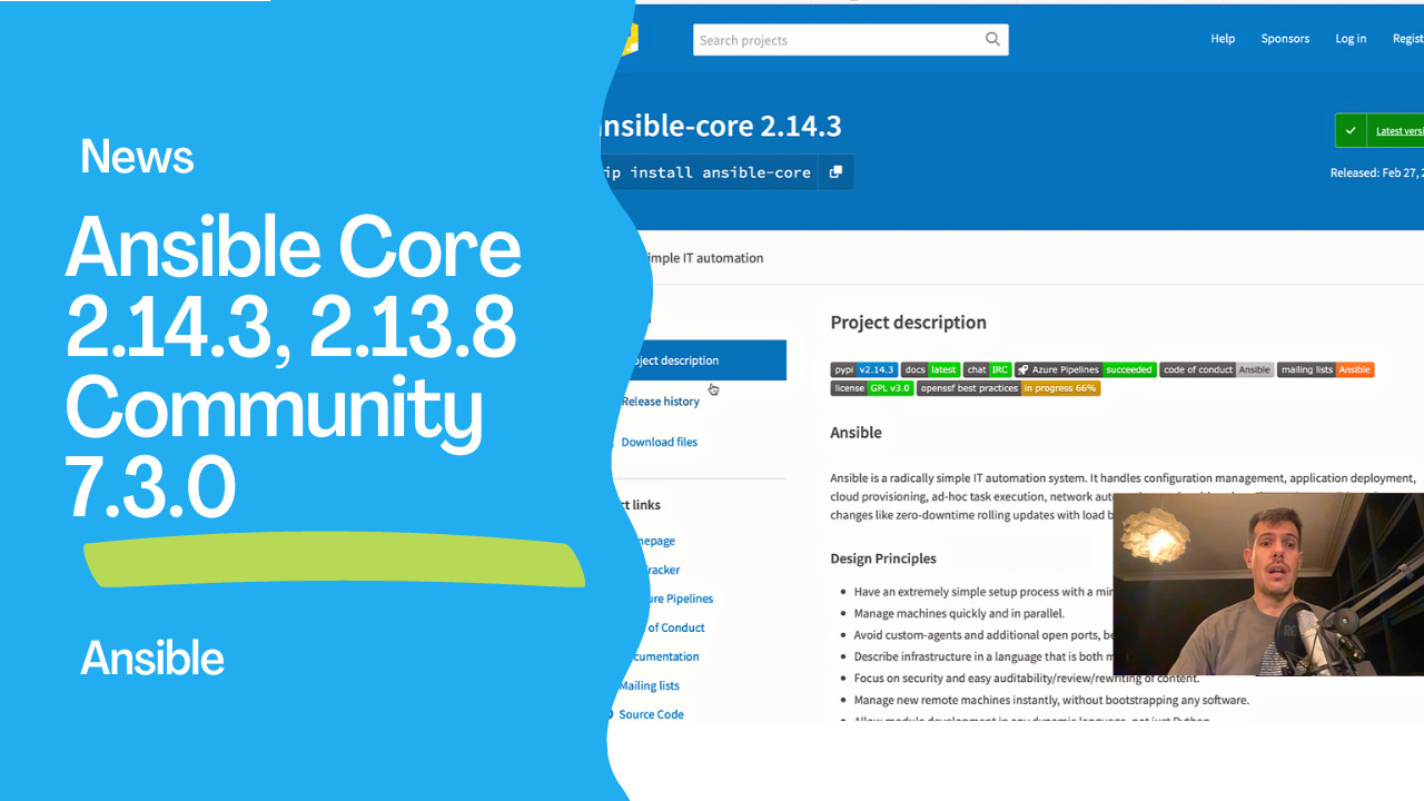 Ansible Core 2.14.3, 2.13.8 & Community 7.3.0: Updates