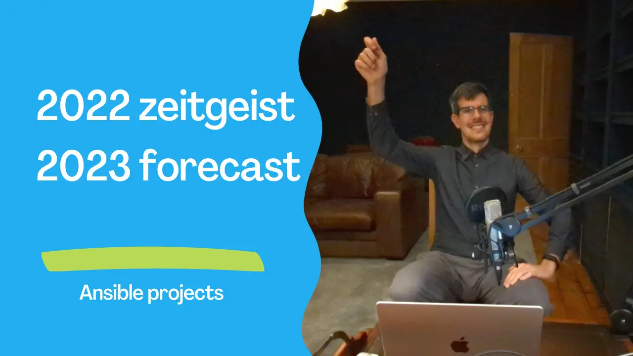 Ansible News - Ansible project zeitgeist 2022 and forecast for 2023