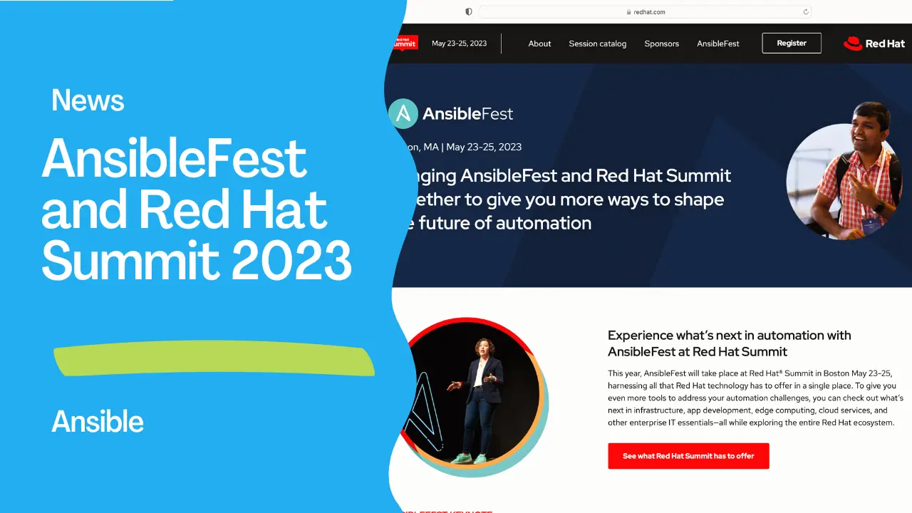 Ansible News - AnsibleFest and Red Hat Summit 2023