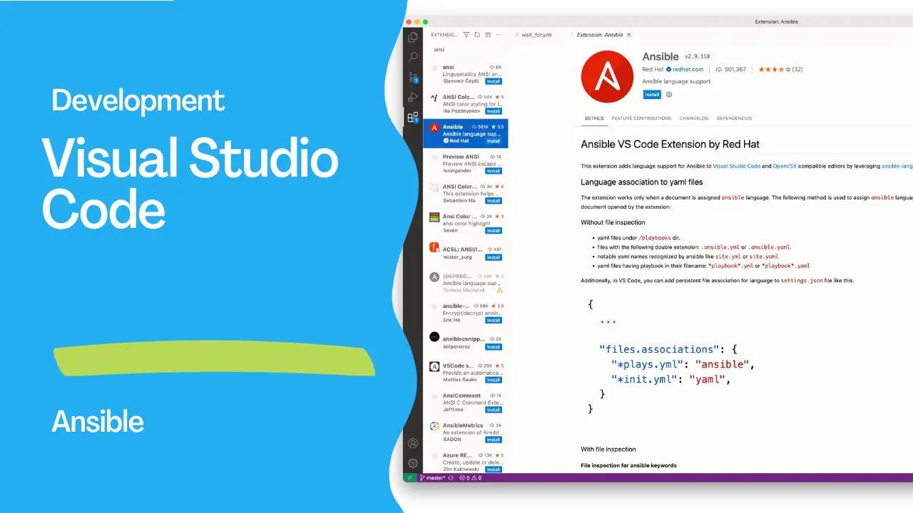 Elevating Ansible Development with Visual Studio Code