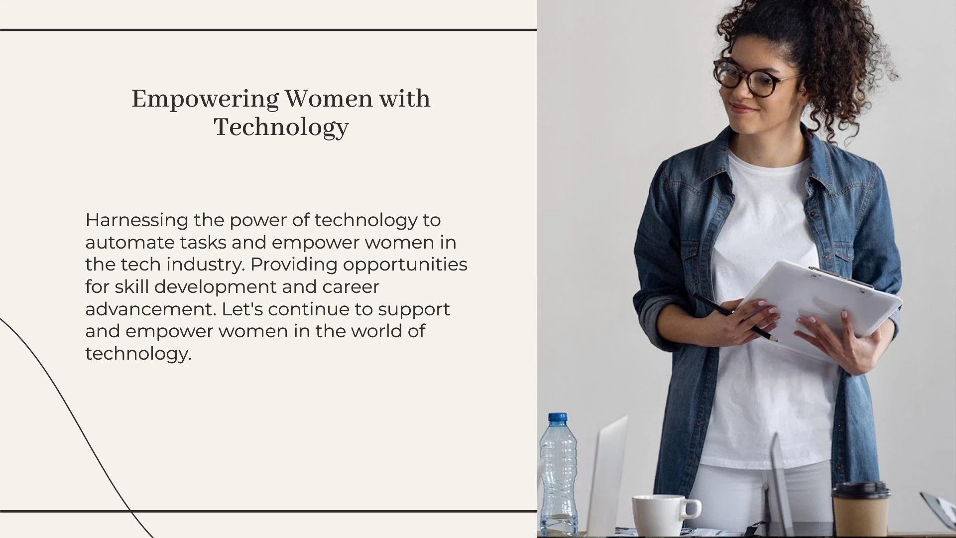 Empowering Women with Technology: Bridging the Gender Gap in Tech