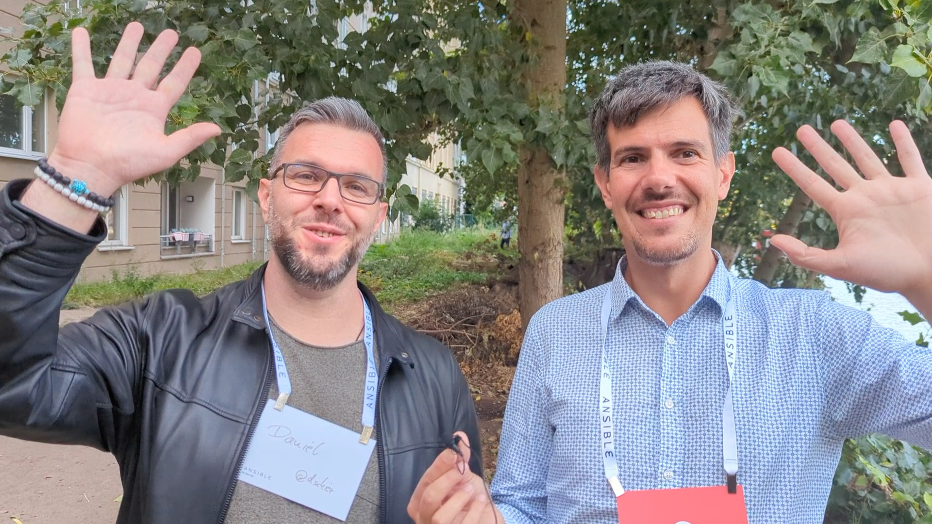 Meeting Daniel Schier Open Source Engineer at Ansible Community Day Berlin 2023