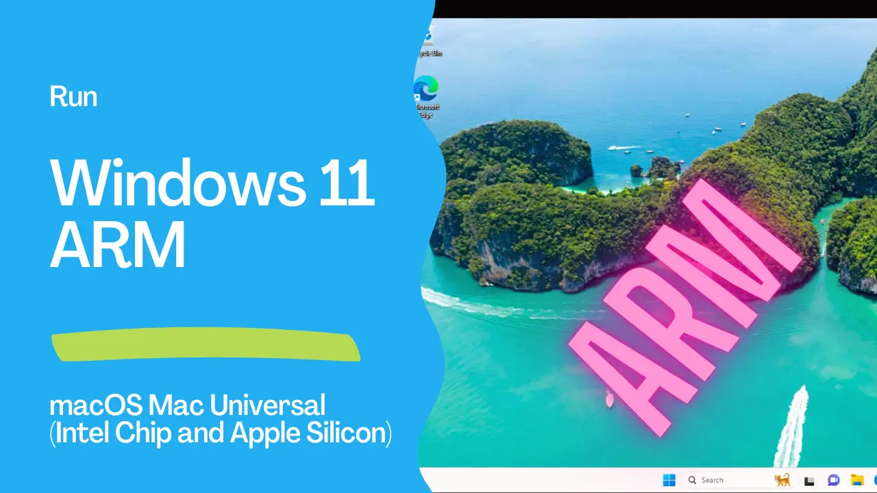 Run Windows 11 Client ARM64 Insider Preview in Apple Silicon (M1, M2, M3) with VMware Fusion