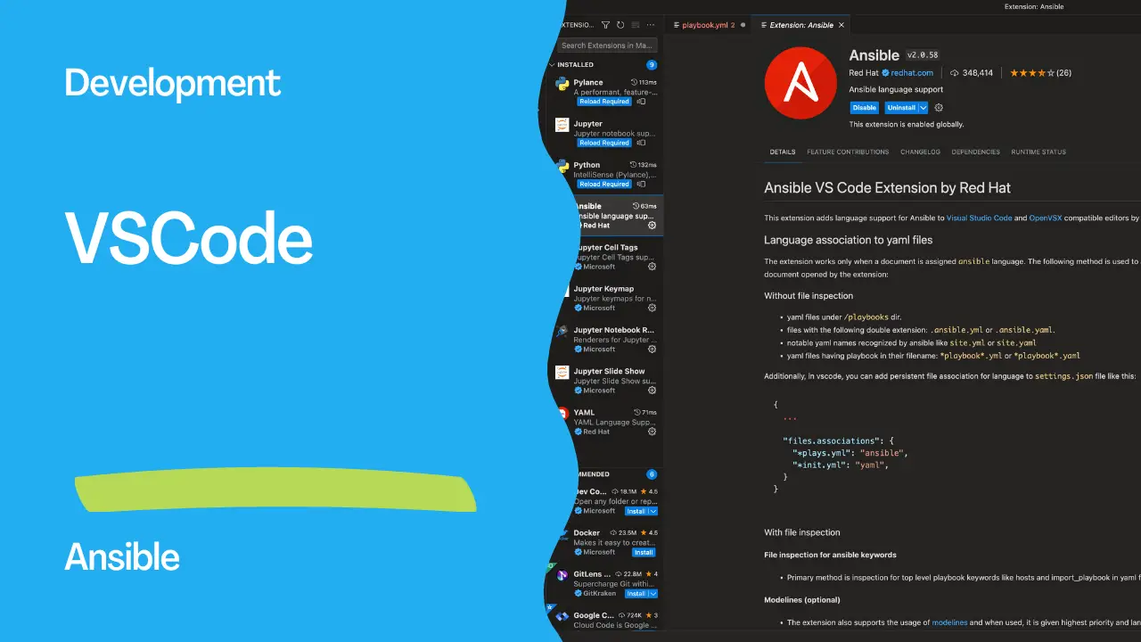 Streamline Your Ansible Development with Visual Studio Code: A Step-by-Step Guide to Installing the Ansible Extension