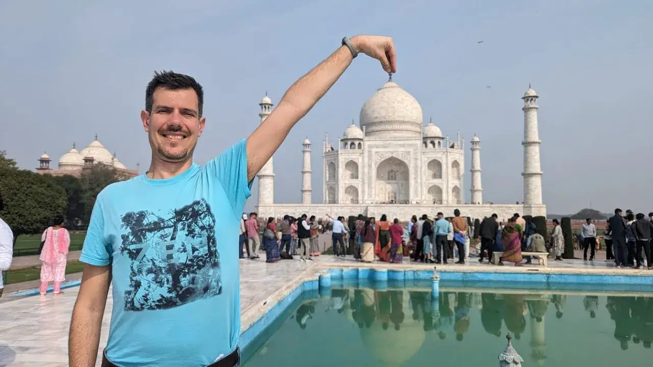 Exploring the Marvel of Taj Mahal India — A Journey with Luca Berton
