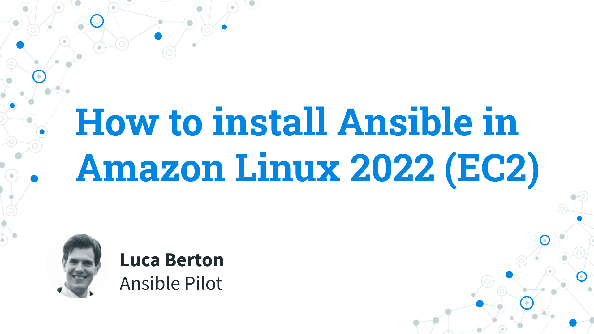 Failed installation of Ansible in Amazon Linux 2022 Preview (AWS EC2) - Ansible install