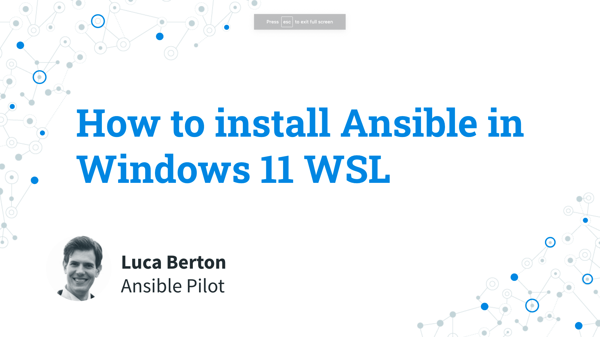 How to install Ansible in Windows 11 WSL Windows Subsystem for Linux - Ansible install