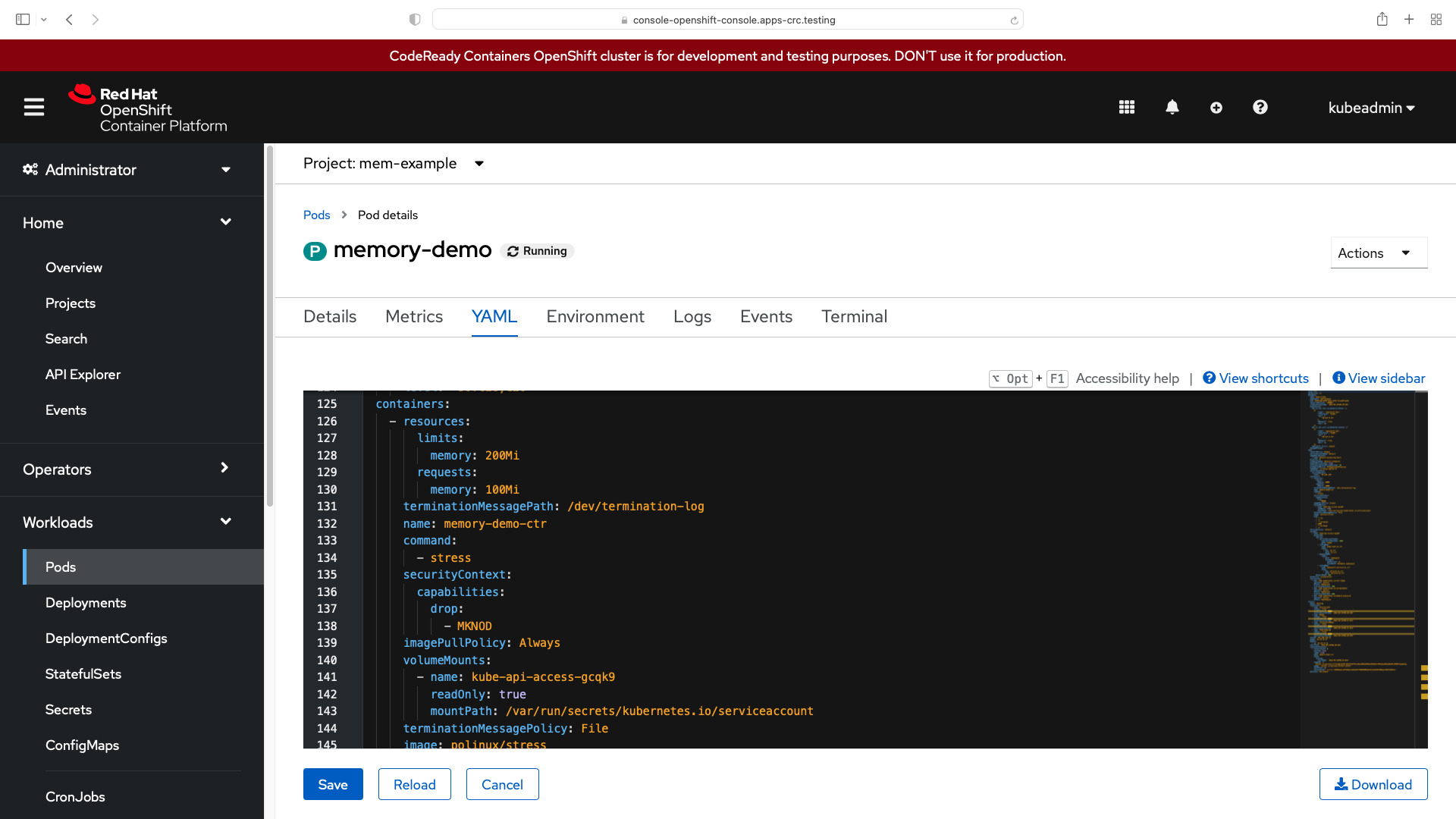 ansible module k8s after execution