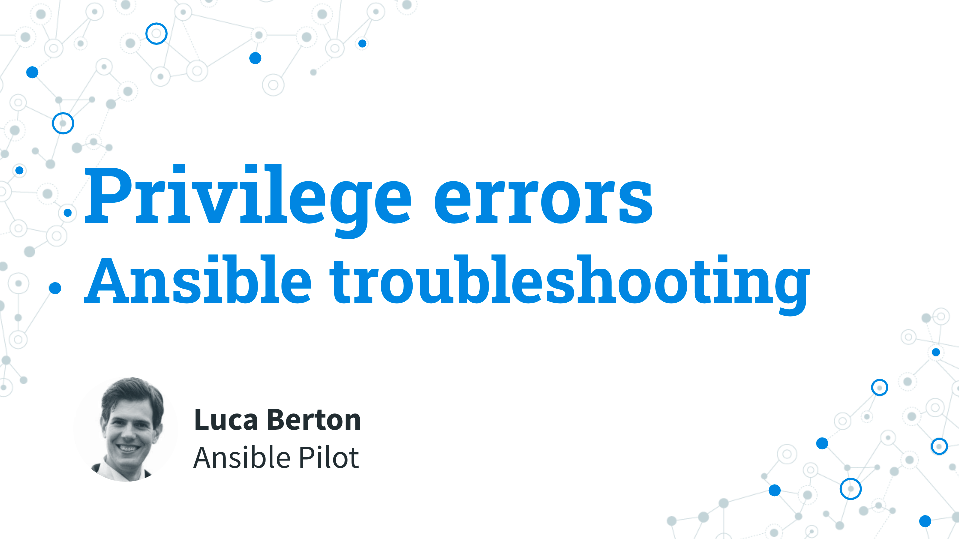 Connection failed - Ansible troubleshooting