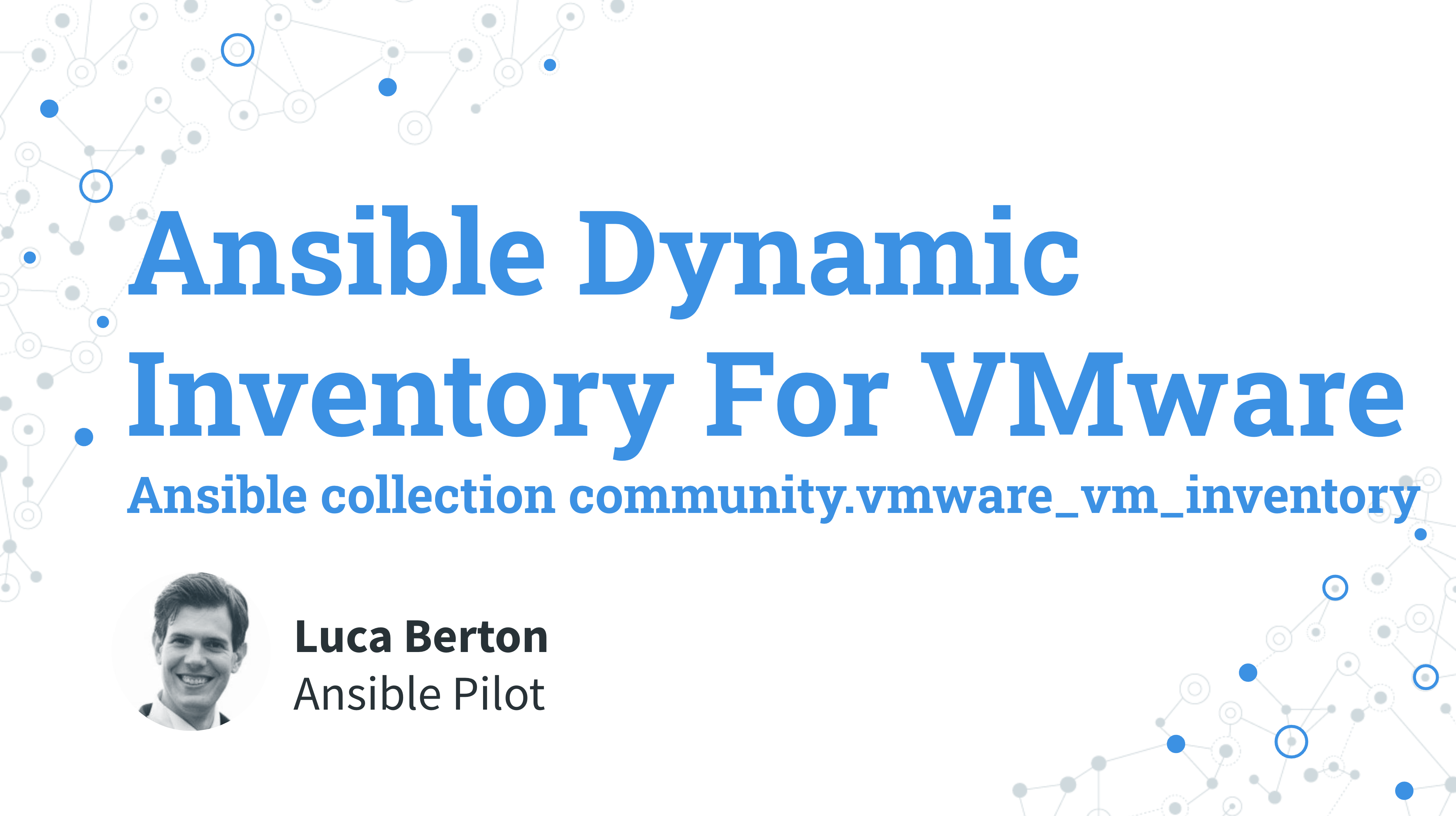 Ansible Dynamic Inventory For VMware - Ansible vmware_vm_inventory