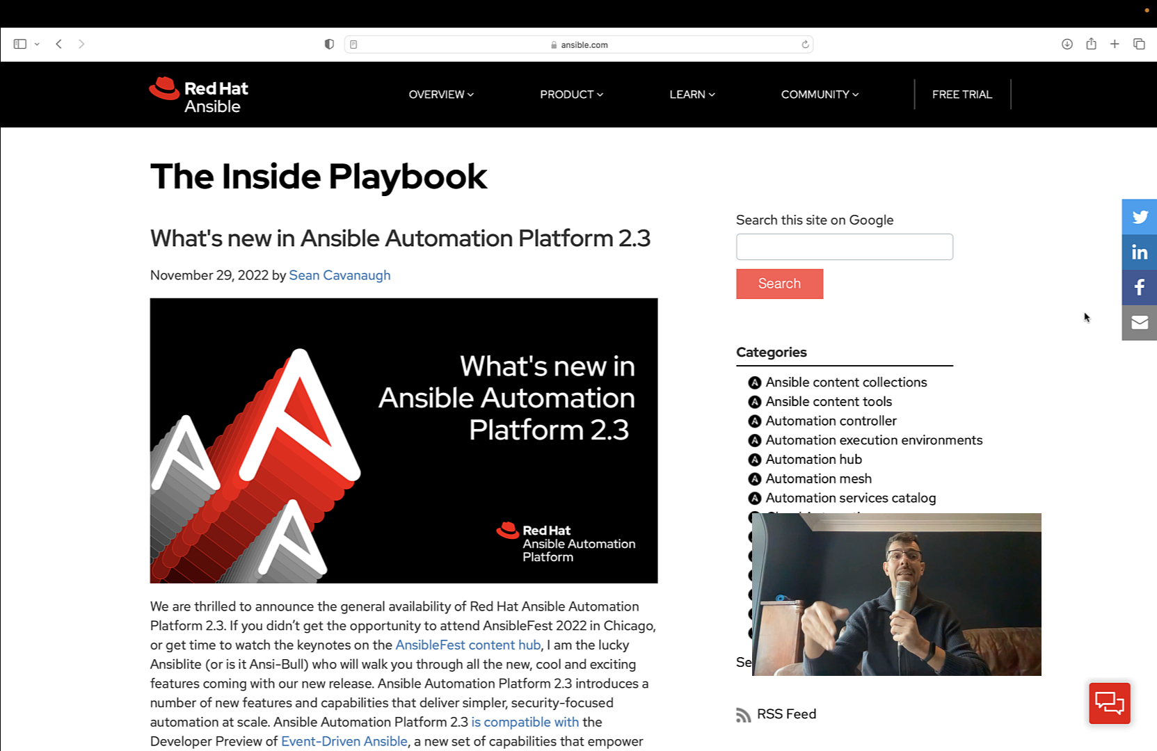 Ansible News - Ansible Automation Platform 2.3 General Available